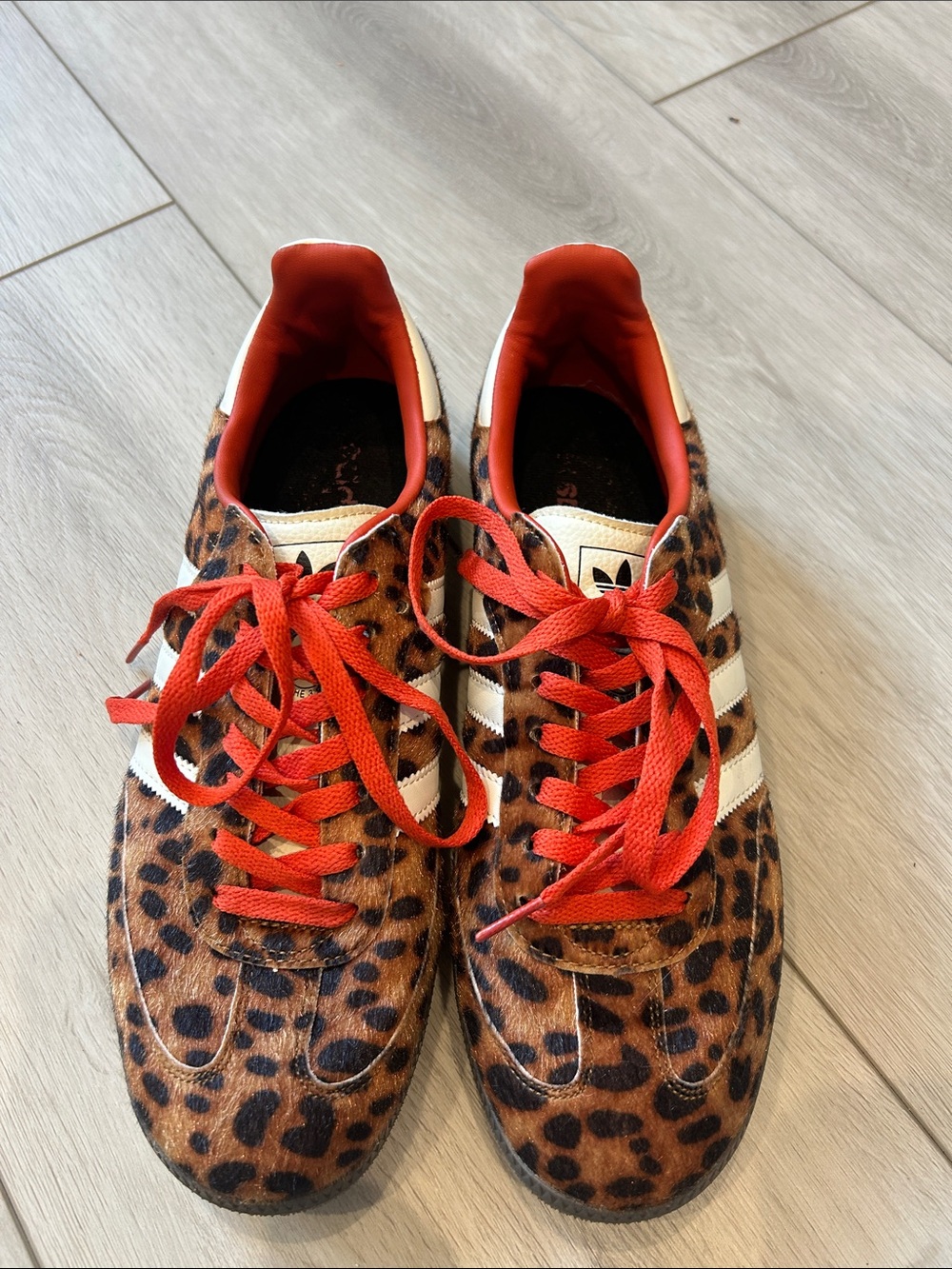 Adidas Samba OG Leopard Cheetah Pony Hair JI2734 Women’s 8.5